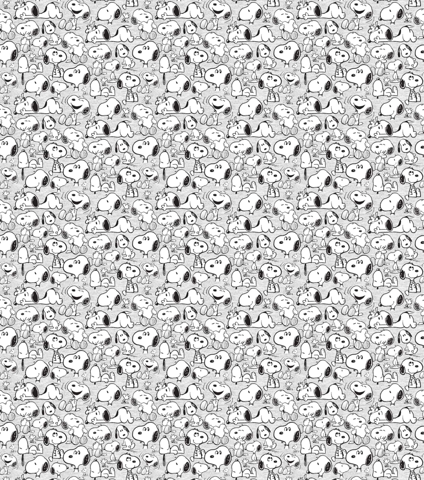 Peanuts Snoopy & Woodstock Nursery Cotton Fabric